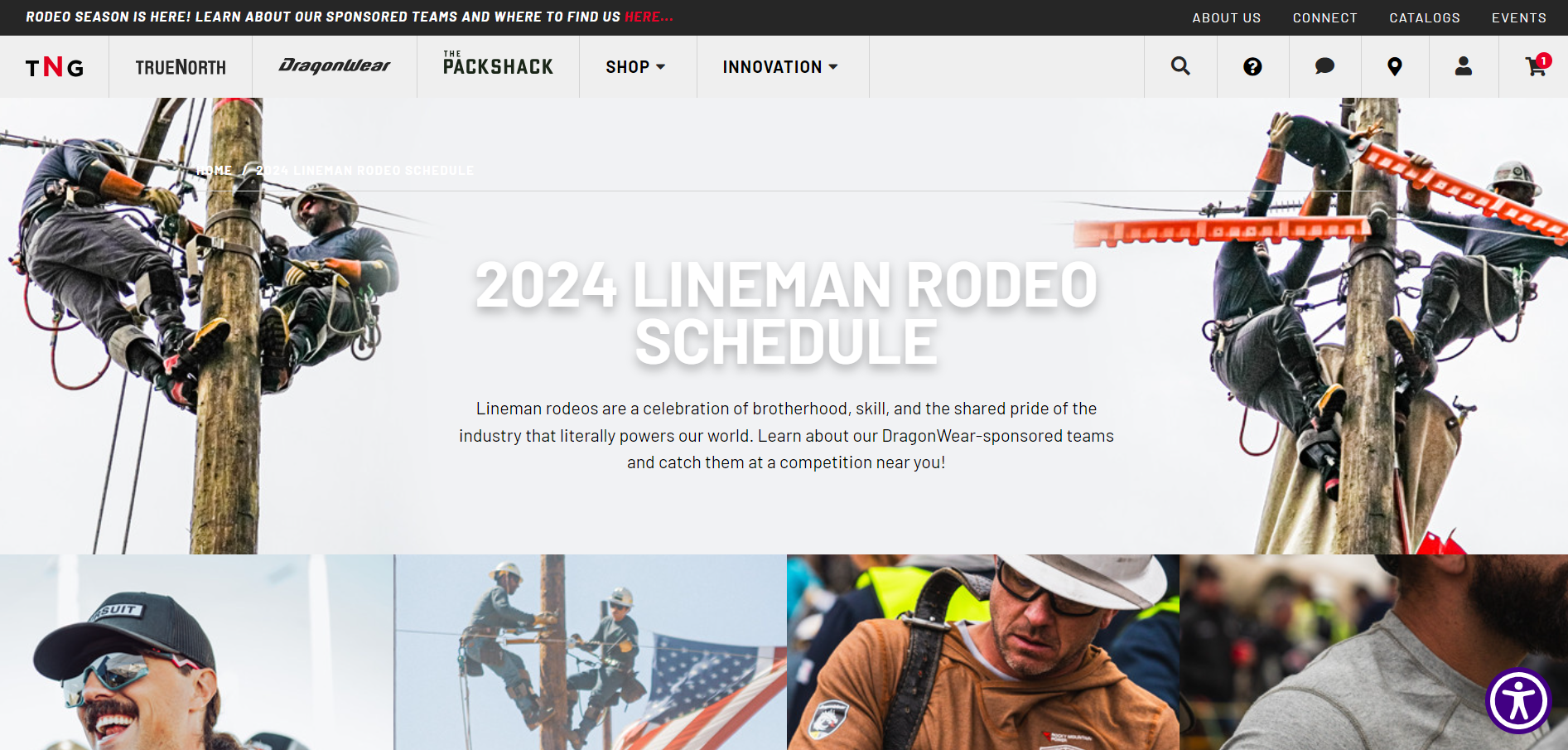 2024 Lineman Rodeo Schedule | DragonWear