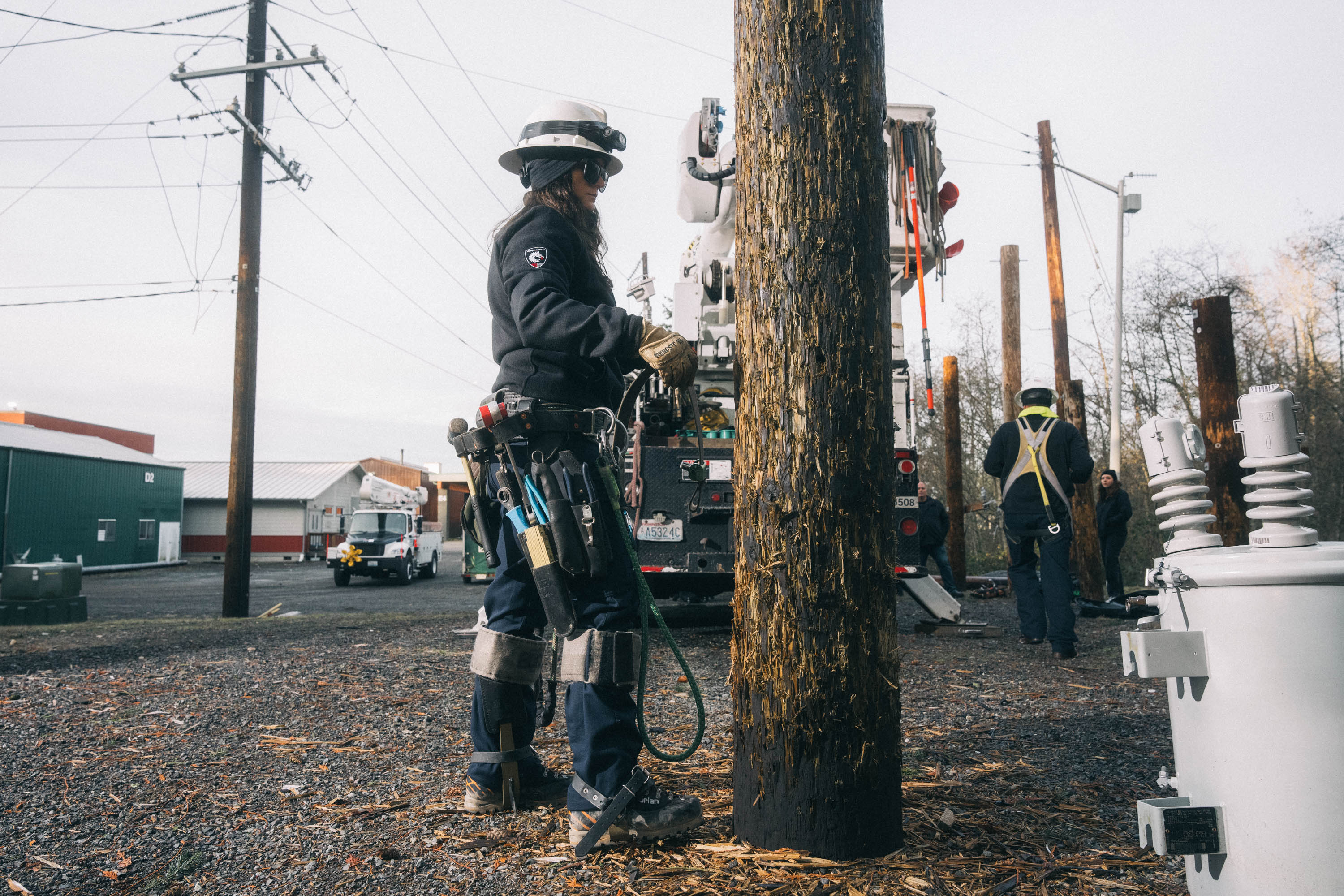 Female Lineman